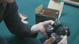 Fujifilm FinePix HS10 Unboxing and Quick Preview [upl. by Rodnas245]