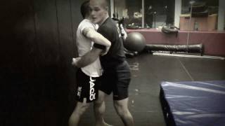 Greco Wrestling How to Excellent Double Underhook Throw off the cage for MMA [upl. by Zacks851]