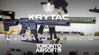 Krytac Warsport LVOA Series Review  TorontoAirsoftcom [upl. by Airdnazxela]