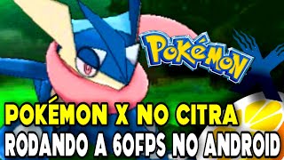 Configuração PERFEITA do Citra mmj a 60fps no android FRACOTEXTURAS 4XCHEATPOKÉMON X Y [upl. by Azilem]