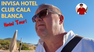 Ibiza Hotel Tour  Invisa Hotel Club Cala Blanca in Es Figueral  Osmo Pocket 3 travelvlog family [upl. by Lynus655]