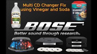 Bose Wave II  III Multi Disc Changer Fix Using Vinegar and Soda [upl. by Yrollam]