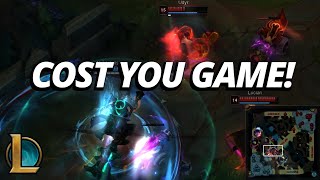 Tips that can COST you game in PLATINUM  Season 14  League of Legends [upl. by Baptista]