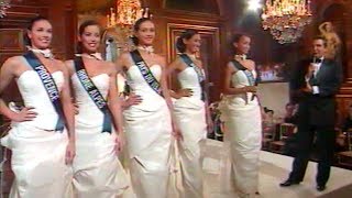 Miss France 2000  Défilé des 5 en Robe de Soirée [upl. by Abie]