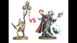 Nurgle Daemons vs Thousand Sons 10th Edition Warhammer 40k Pariah Nexus [upl. by Salomie]