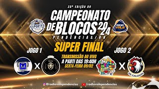 🔴AO VIVO 35º Campeonato de Blocos  GRANDE FINAL 09022024 [upl. by Treblah]