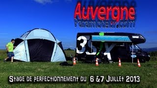 Adventure Auvergne Paramoteur stage perf Pascal Vallée [upl. by Zoilla]