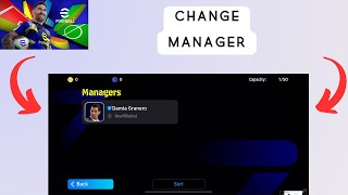 How to Change Manager In eFootball 2025 Mobile [upl. by Adnohral]