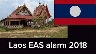 Laos EAS alarm 2018 The dam broke [upl. by Deloris]