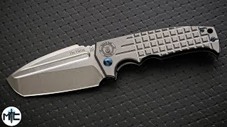 MONSTER Folding Knife  Midgards Messer quotThe Vikingquot  Overview and Review [upl. by Anahsit]