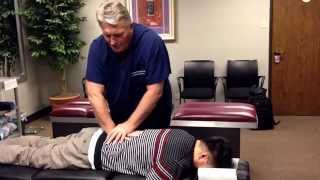 Herniated Disc Patient From LA Exam amp Treatment By Your Houston Chiropractor Dr J [upl. by Einaj]