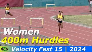 Annalice BRADY  Deandra HARRIS  Women 400m Hurdles  Velocity Fest 15 [upl. by Glanville]