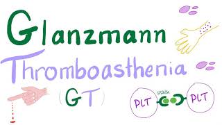 Glanzmann Thrombasthenia GT  Platelet Disorders  Hemostasis  Hematology Series [upl. by Auberta]