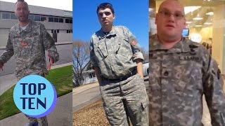 Top 10 Stolen Valor Moments [upl. by Sholem]