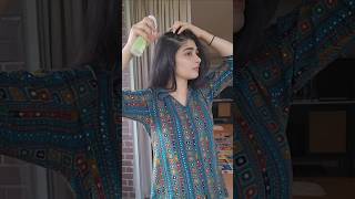 Simple Haircare Routine  Aditi Prabhudeva haircare beauty dailyvlog life shorts [upl. by Reldnahc]