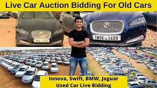 Live Bidding In Car Auction  Delhi  MSTC EAuction [upl. by Annoif242]