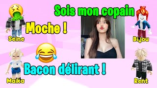 HISTOIRE ROBLOX  Bacon essaie de me voler mon petit ami 🤬 [upl. by Bergin]