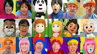 Blippi  Ryan’s World  Cocomelon  D Billions  KulikiTaka ti №116 [upl. by Yvonner]