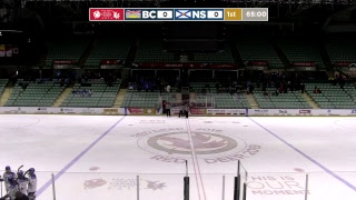 2019 CWG  Womens Hockey  Game 16  BC vs NS [upl. by Dewhirst]