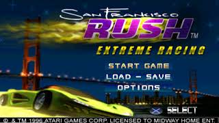 San Francisco Rush PS1 OST  Track Select [upl. by Tnahsarp]