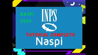 Come richiedere la NASPI 2024  Tutorial ITA [upl. by Aratahc]