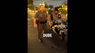 What did you think of this police officer’s approach police motorcycle bike moto bikelife [upl. by Ojillib]