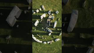 Stonehenge from a birds eye view Drone video in 4k [upl. by Scevo354]