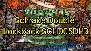 542 Schrade Double Lockback SCH005DLB [upl. by Ritchie587]