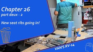 RV14 Build Fuselage Chapter 26 doover part 2 [upl. by Ayhtak]