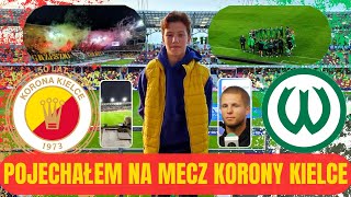 POJECHAŁEM NA MECZ EKSTRAKLASY KORONA KIELCE 11 WARTA POZNAŃ I KACPER CHOJNACKI [upl. by Thar796]