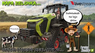 ✅🟢FARMING SIMULATOR 25 ZIELONKA SERVER🔴🟥 [upl. by Hamfurd430]