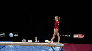 Nastia Liukin  Balance Beam  2008 Pacific Rim Championships [upl. by Nibas]