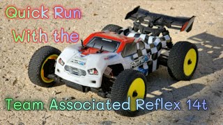 Quick Run With the Team Associated Reflex 14t [upl. by Adnolay]