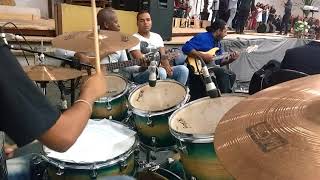 O Plano Perfeito Renascer Praise Drum Cover [upl. by Esau38]