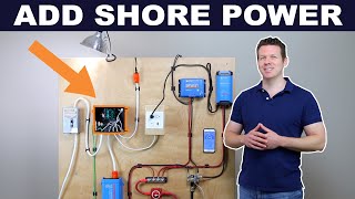 How to Add Shore Power to an Existing Van or RV Power System  Featuring the TS30 Transfer Switch [upl. by Nosreffej]