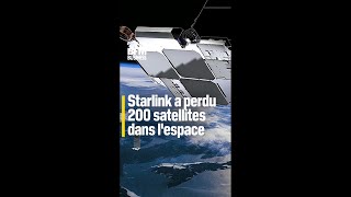 Starlink a perdu 200 satellites dans lespace [upl. by Anuahsat]