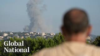 Global National Sept 25 2024  Israel warns ground invasion into Lebanon could be imminent [upl. by Magel]