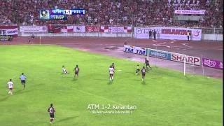 Watsons Piala Malaysia 2013 ATM 12 Kelantan 181013 [upl. by Grishilde]