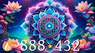 Quantum Manifestation 432 Hz ⭐ 888 Hz High Vibrational Frequency for Abundance [upl. by Rosenkranz]