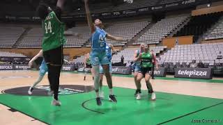 Joventut Badalona 7376 Estudiantes 1 parte [upl. by Hearn873]