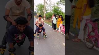 Skatingstand😱skatingpublicreactionindialigerskatervairalreelsshorts [upl. by Silera]