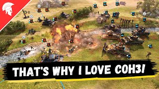 Company of Heroes 3  COH3 STILL ROCKS  US Forces Gameplay  2vs2 Multiplayer [upl. by Eihctir]