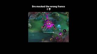 Franco 🗿 franco xotictre mlbbm5 mlbbesports mlbbshorts meme mobilelegends fypシ shorts ml [upl. by Birmingham]