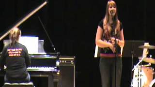 Corry Area High Schools 2010 Talent Show Kayla Stover [upl. by Natsirc]