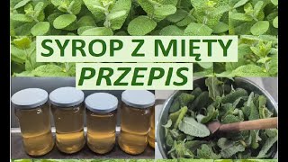 Przepis na syrop z mięty Syrop miętowy [upl. by Letnahs]