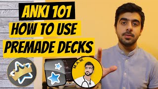 Anki 101  How to use Premade decks ft AnKingMed Deck [upl. by Bernardina466]