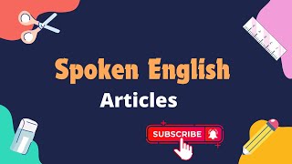 What are Articles  When to use A An and The  Learn Spoken English englishgrammar spokenenglish [upl. by Leirda]