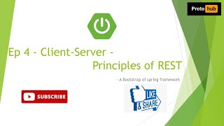 Client  Server Architecture  Principles of REST  Spring Boot REST Tutorial Ep 4  Proto Hub [upl. by Darnell]