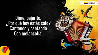 Dime Pajarito Binomio De Oro Video Letra  Sentir Vallenato [upl. by Dallis]