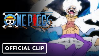 One Piece  Official Luffy Gear Five vs Kaido Clip English Dub  IGN Fan Fest 2024 [upl. by Paulo]